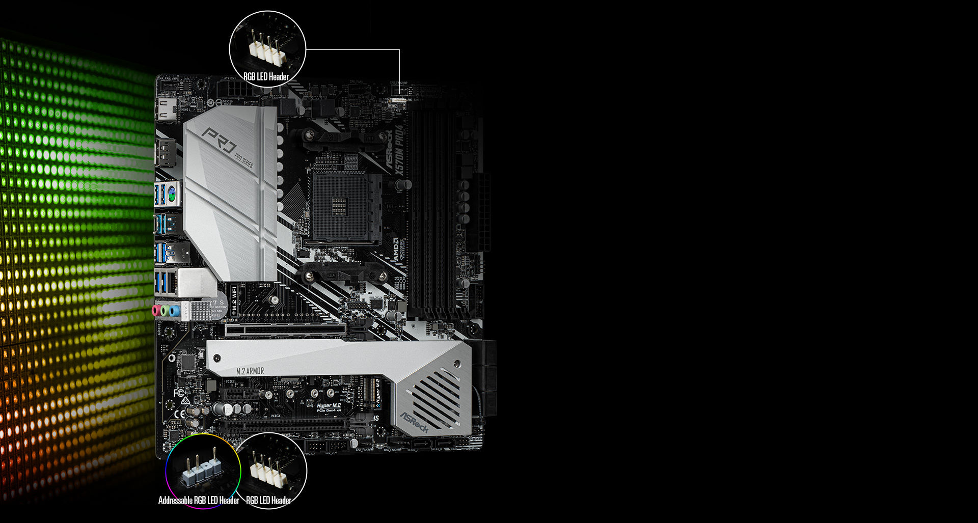 Polychrome LED(right)